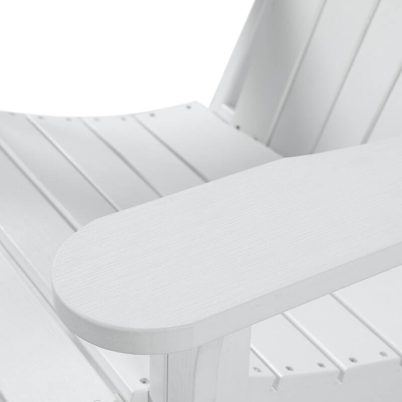 Haven Poly Resin Plastic Folding Adirondack Chair (Set of 2)