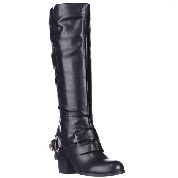 fergie black boots