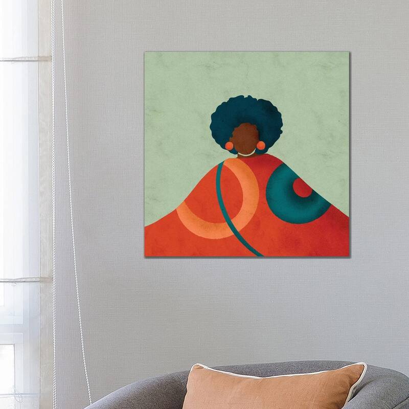 iCanvas "Shelley" by Reyna Noriega Canvas Print - 26x26x1.5