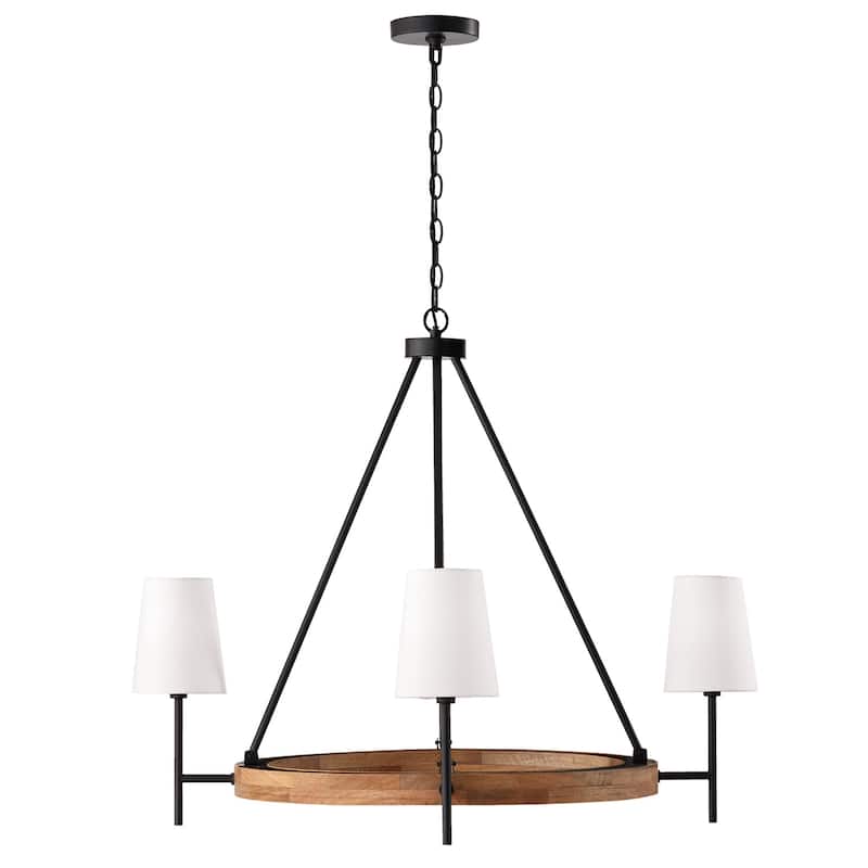 Jonah 4-Light Chandelier - 35"W x 29"H
