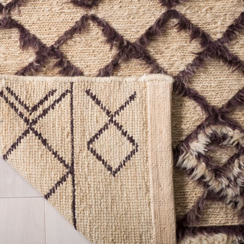SAFAVIEH Couture Hand-knotted Santa Fe Liesa Modern Wool Rug