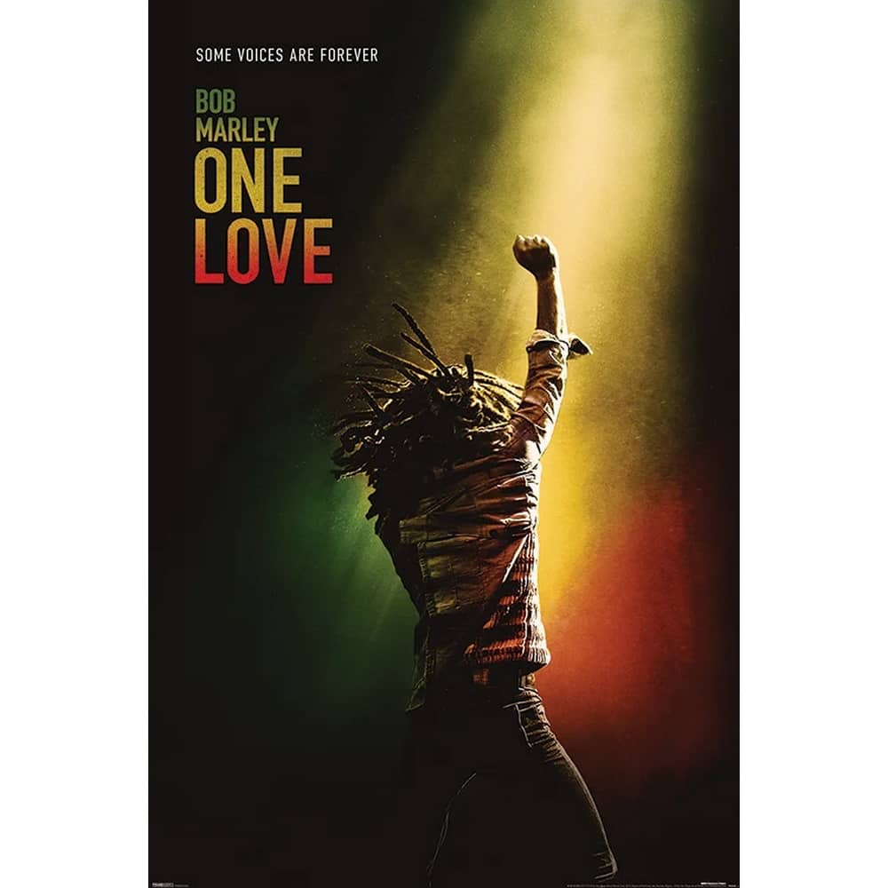 Bob Marley One Love Poster Art Poster - 24 x 36 Inch