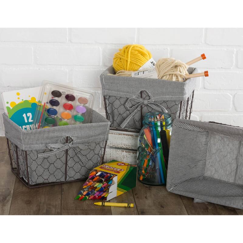 DII Chicken Wire Baskets