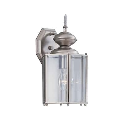 Designers Fountain 1 Light 7" Wall Lantern with Clear Beveled Glass