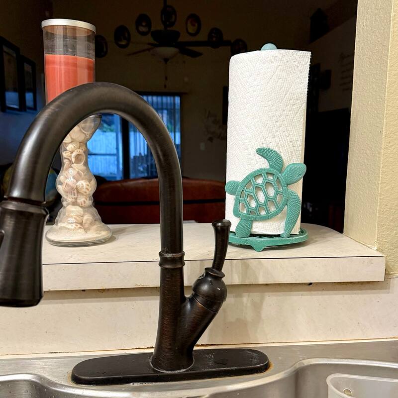 Elegant Sea Life Paper Towel Holders - 13 X 6.5 X 6.5 inches