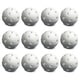 preview thumbnail 1 of 4, 12 White Poly Baseballs (Regulation Size) - 7 cm or 2.75 inch diameter