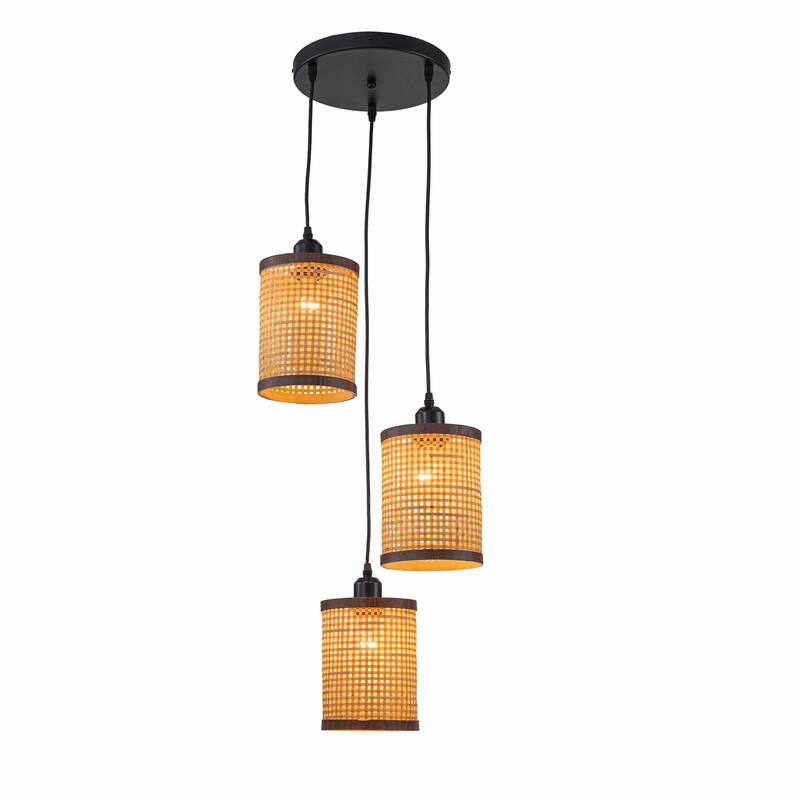 Maris 3-Light Semi Flush Multi Pendant Light - 59 in. Adjustable
