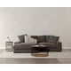 preview thumbnail 17 of 30, Aurelle Home Reversible Contemporary Sectional Sofa