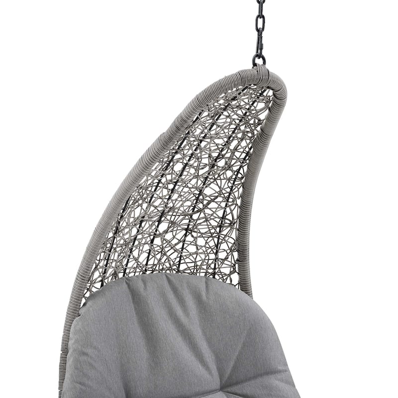 Landscape Outdoor Patio Hanging Chaise Lounge Swing Chair