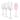 Artland Set of 4 Soho Optic Champagne Flutes - 8.5 oz