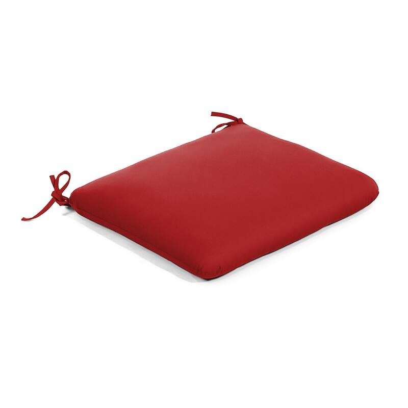 19 x 18 outdoor seat cushion - Red
