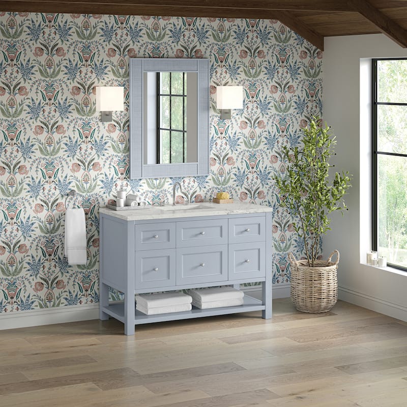 James Martin Vanities 330-V48-3VSL Breckenridge 48" Free Standing