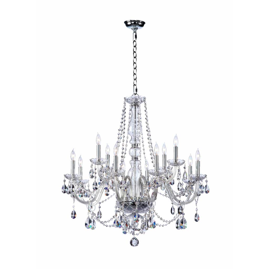 Quorum International Hope 12 Light 32" Wide Chandelier