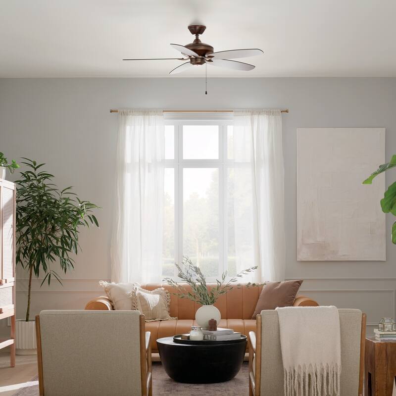 Kichler Renew 52 inch Ceiling Fan Oil Brushed Bronze with Reversible Blades