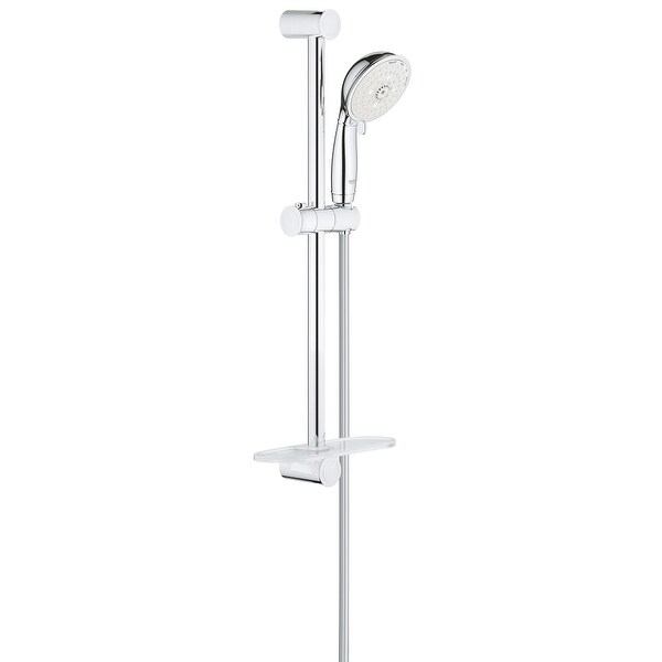 Grohe 27 609 1 New Tempesta Rustic 2.5 GPM Shower Rail Kit - Starlight Chrome