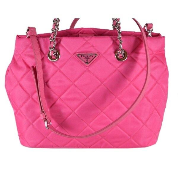 prada pink handbag