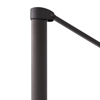 Crestlive Products 10FT Square Adjustable Offset Cantilever Hanging Patio Umbrella