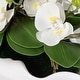 preview thumbnail 2 of 0, Uttermost 60234 Opulence Orchid 12" Tall Ceramic Faux Flora Planter