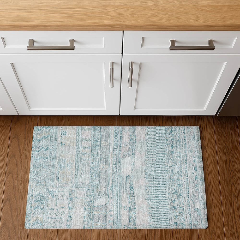 Premium Washable Super Soft Modern Global Mayfield Rug