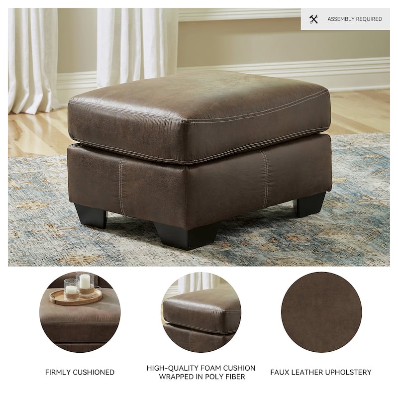 Signature Design by Ashley Bladen Oversized Accent Ottoman