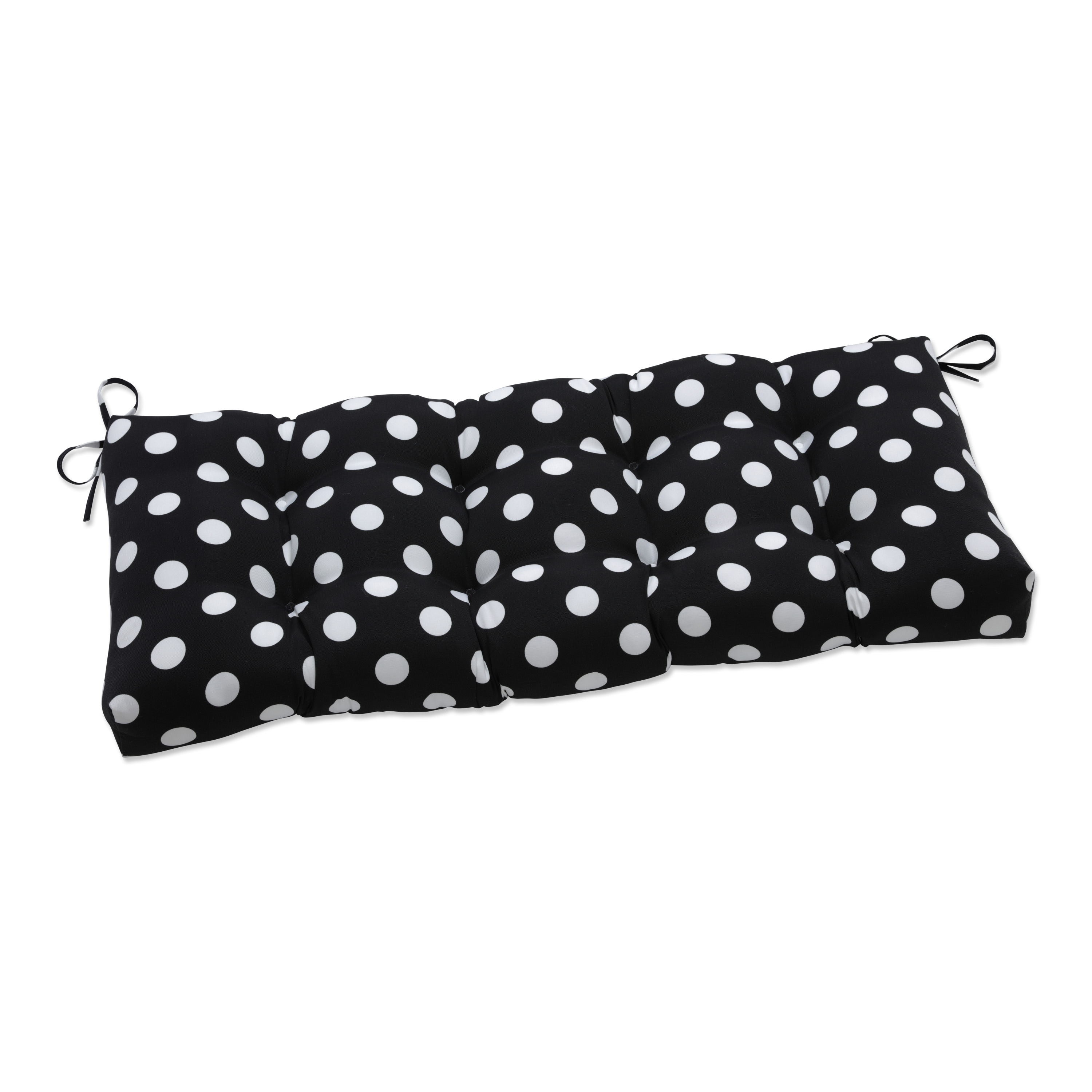Black and white polka dot outdoor cushions outlet