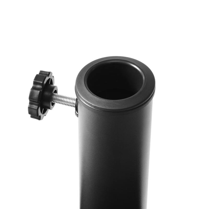 Isle Half Round Outdoor Patio Umbrella Base Stand