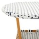 preview thumbnail 22 of 46, SAFAVIEH Outdoor Patio Furniture California Bistro Table (Fully Assembled)
