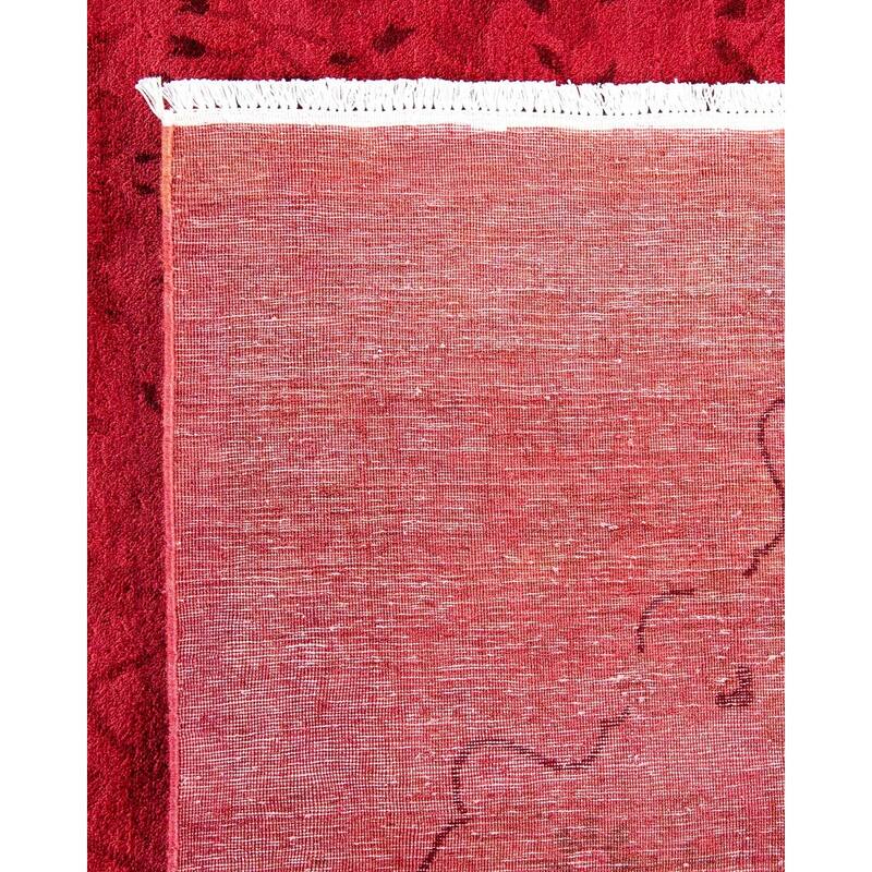 Fine Vibrance, One-of-a-Kind Hand-Knotted Area Rug - Pink, 8' 3" x 10' 3" - 8' 3" x 10' 3"