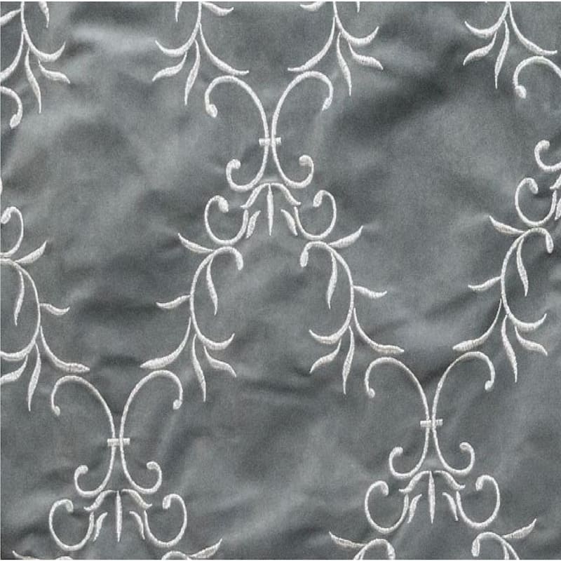 Homey Cozy Velvet Embroidered Christmas Tree Skirt