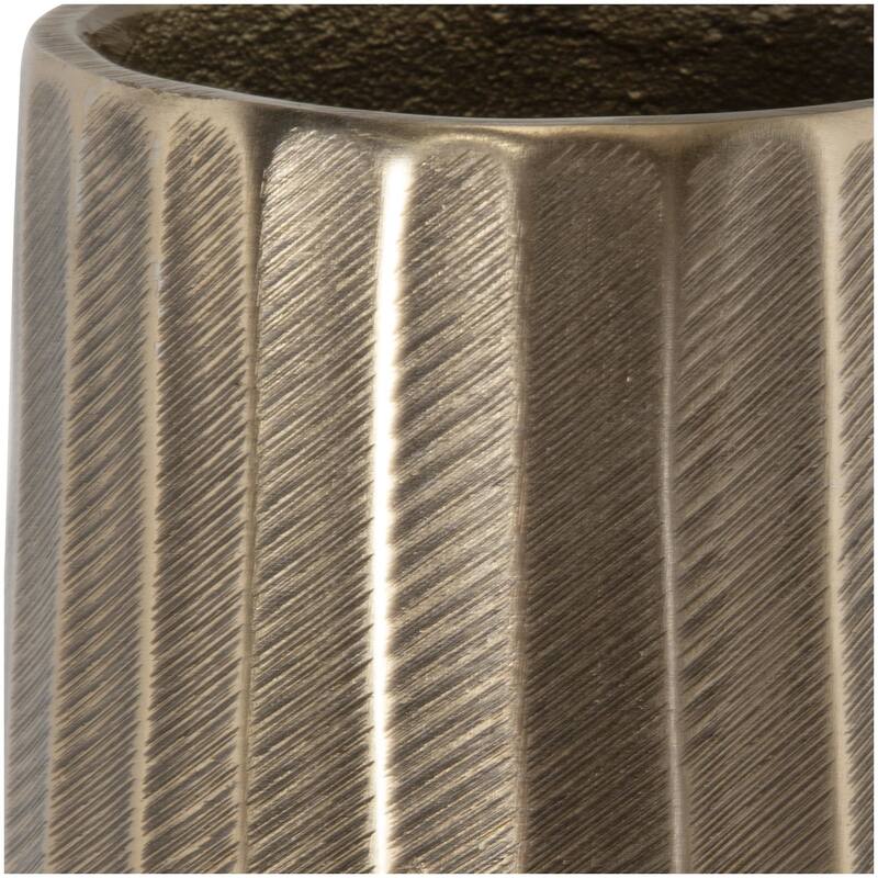 Uttermost 18171 Vertiforge 27-3/4" Tall Aluminum Vase - Set of 2