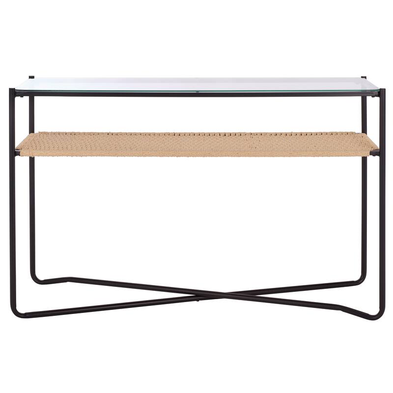 SAFAVIEH Home Omaka 1 Shelf Console Table - 47"W x 16"D x 30"H