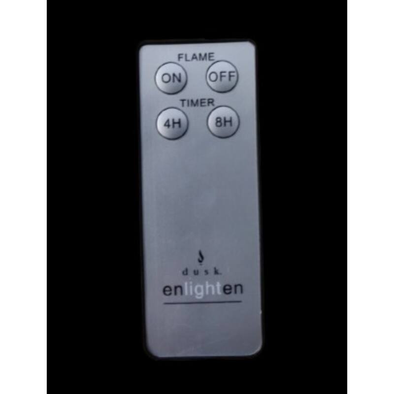 3pc Snowflake LED Flameless Candle Lights - 9.5" - Red - Set of 2