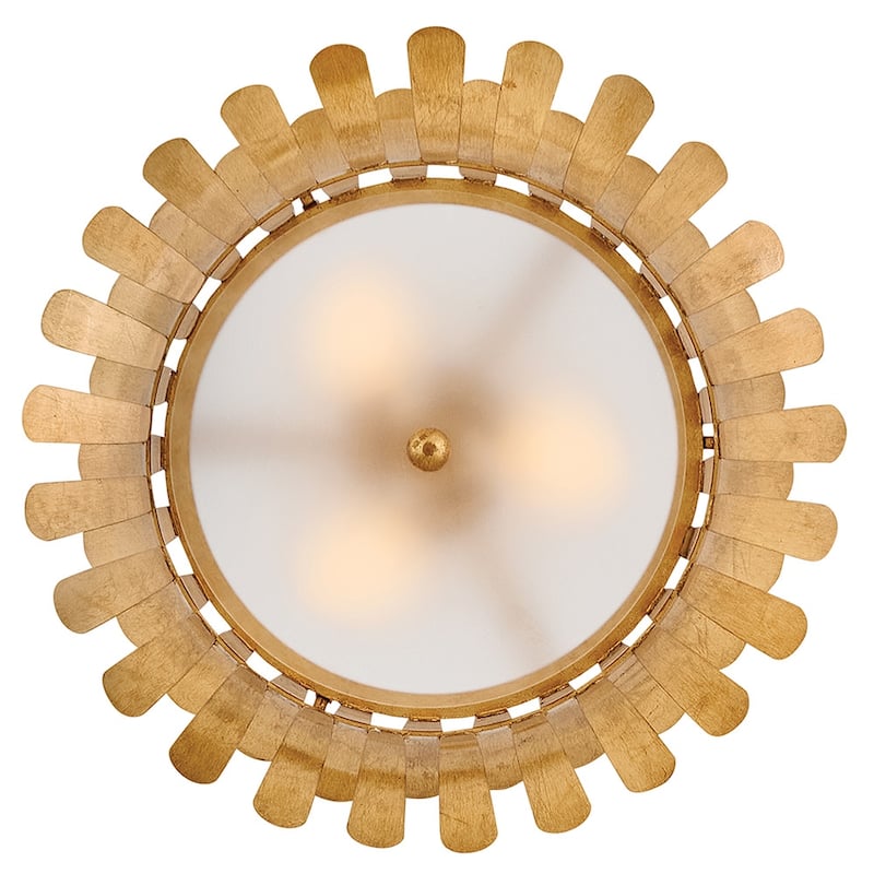 Hinkley Lighting 47693 Reina 3 Light 20" Wide Semi-Flush Ceiling