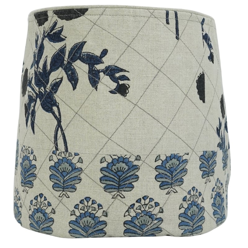 Fabdivine Handmade Floral Room Décor Nursery Storage Basket