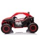 preview thumbnail 35 of 52, 24V Two-seater Kids Ride On UTV w/Parents Control,400W Super High Power,Four-Wheel Suspension,Bluetooth,MP3,USB,LED Light,Horn