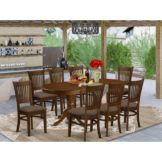 Shop Vanc9 Esp 9 Piece Dining Room Set For 8 Dining Table With A