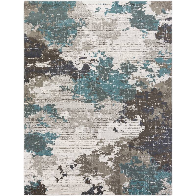 Livabliss Barbara Abstract Industrial Area Rug