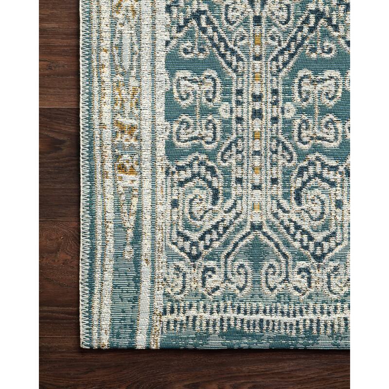 Alexander Home Armanda Geometric Pattern Indoor/ Outdoor Area Rug