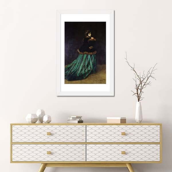 champagne and emerald green dress Colette CL5115 Dress | Colette Dresses main image 1