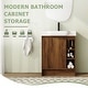 preview thumbnail 8 of 26, Jentoria 28" Bathroom Vanity with Sink, Mini FreeStanding Bathroom Vanity with Soft Close Door and Adjustable shelf