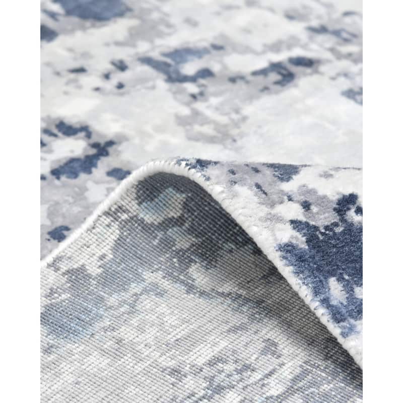 Overton Handmade Modern Contemporary Abstract Area Rug