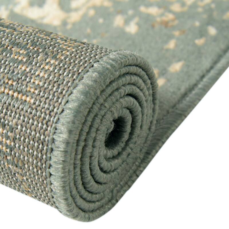 Contemporary Daisy Collection Area Rug