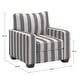 preview thumbnail 11 of 60, Roros Fabric Upholstered Square Arm Chair by iNSPIRE Q Classic