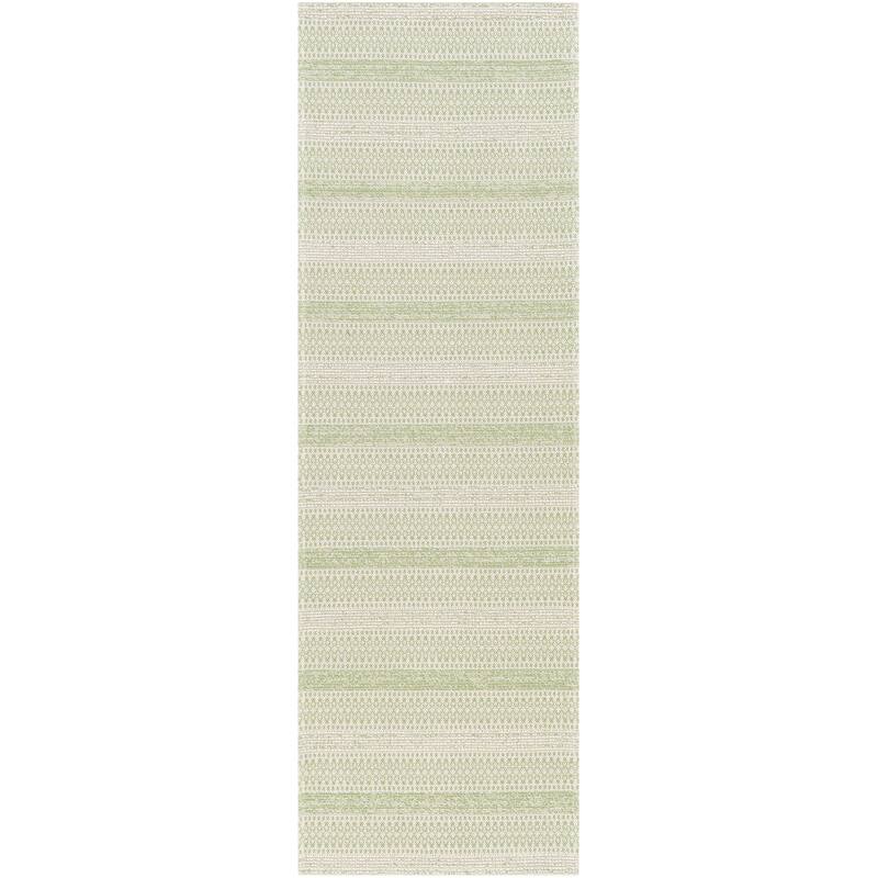Livabliss Wendy Moroccan Stripe Cotton Area Rug