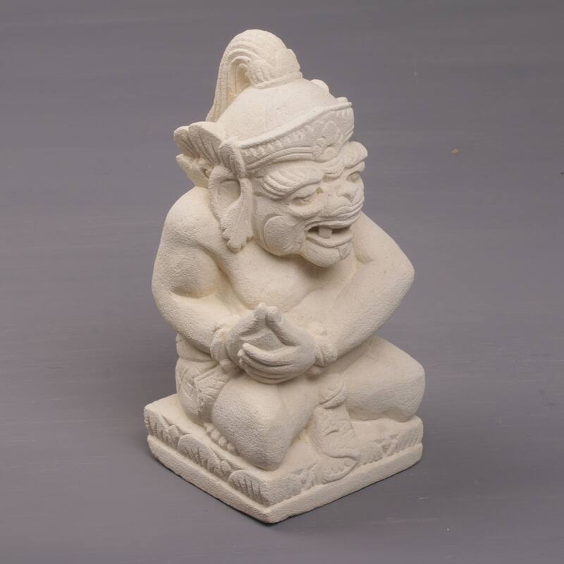 Novica Handmade Merdah Sandstone Sculpture