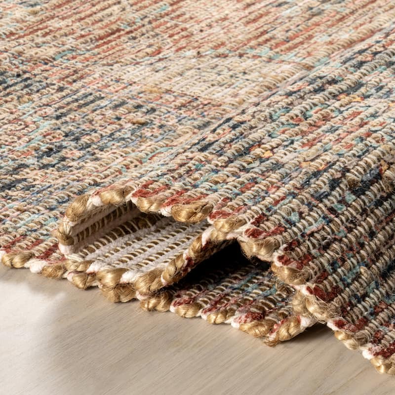 Lennox Persian Medallion Tassel Area Rug