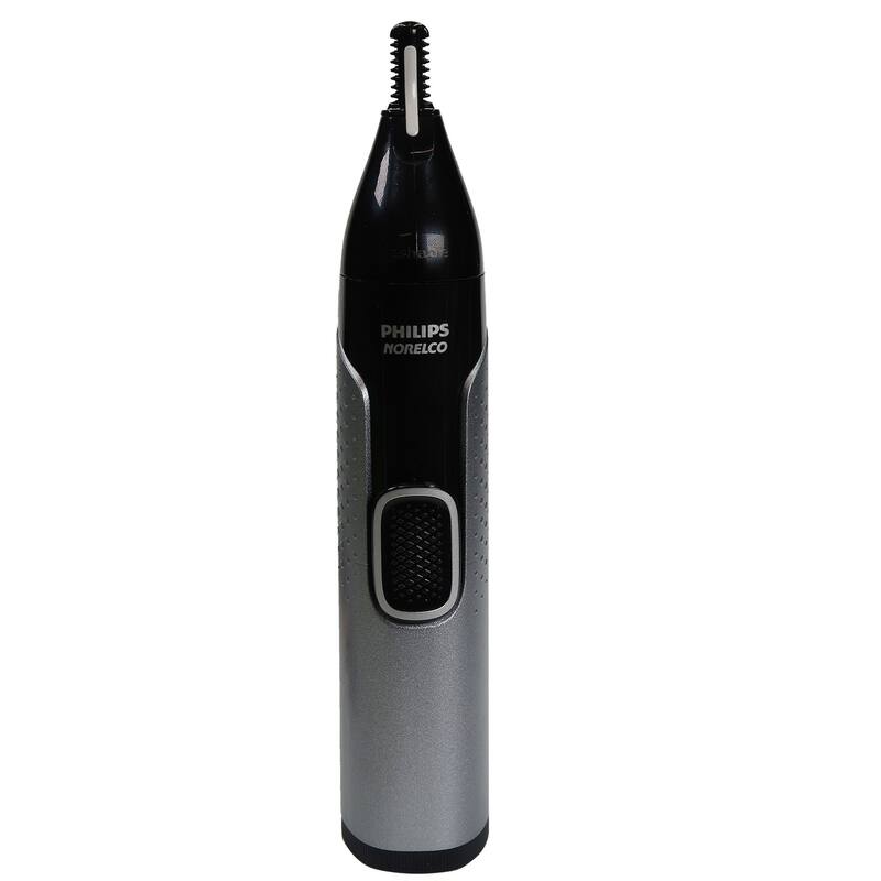 Philips NorelcoNose Trimmer 5000 for Nose, Ears, Eyebrows #NT5600/62 (Black/Silver)