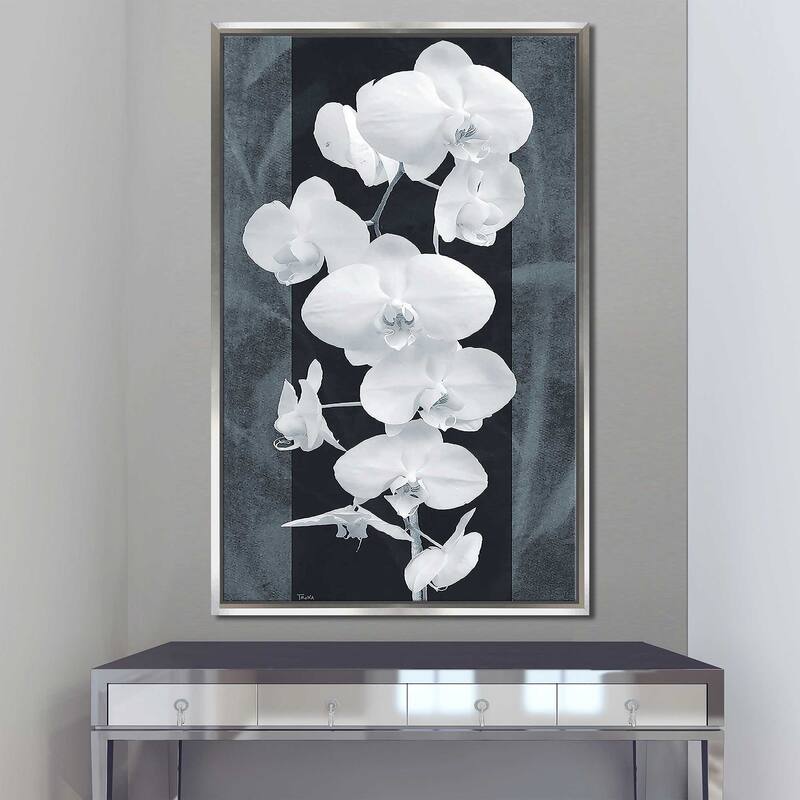 "Orchid Opulence II" Print on Floating Canvas