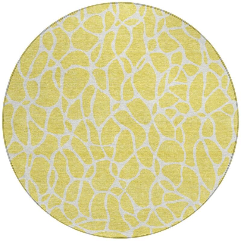 HomeRoots Geometric Transitional Rectangle Outdoor Rug