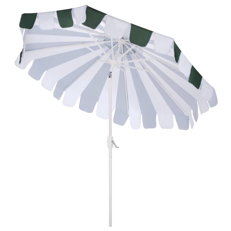 SAFAVIEH Outdoor Living Meze 9ft Crank Umbrella